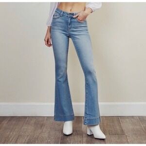 KanCan Light Blue Flare Jeans